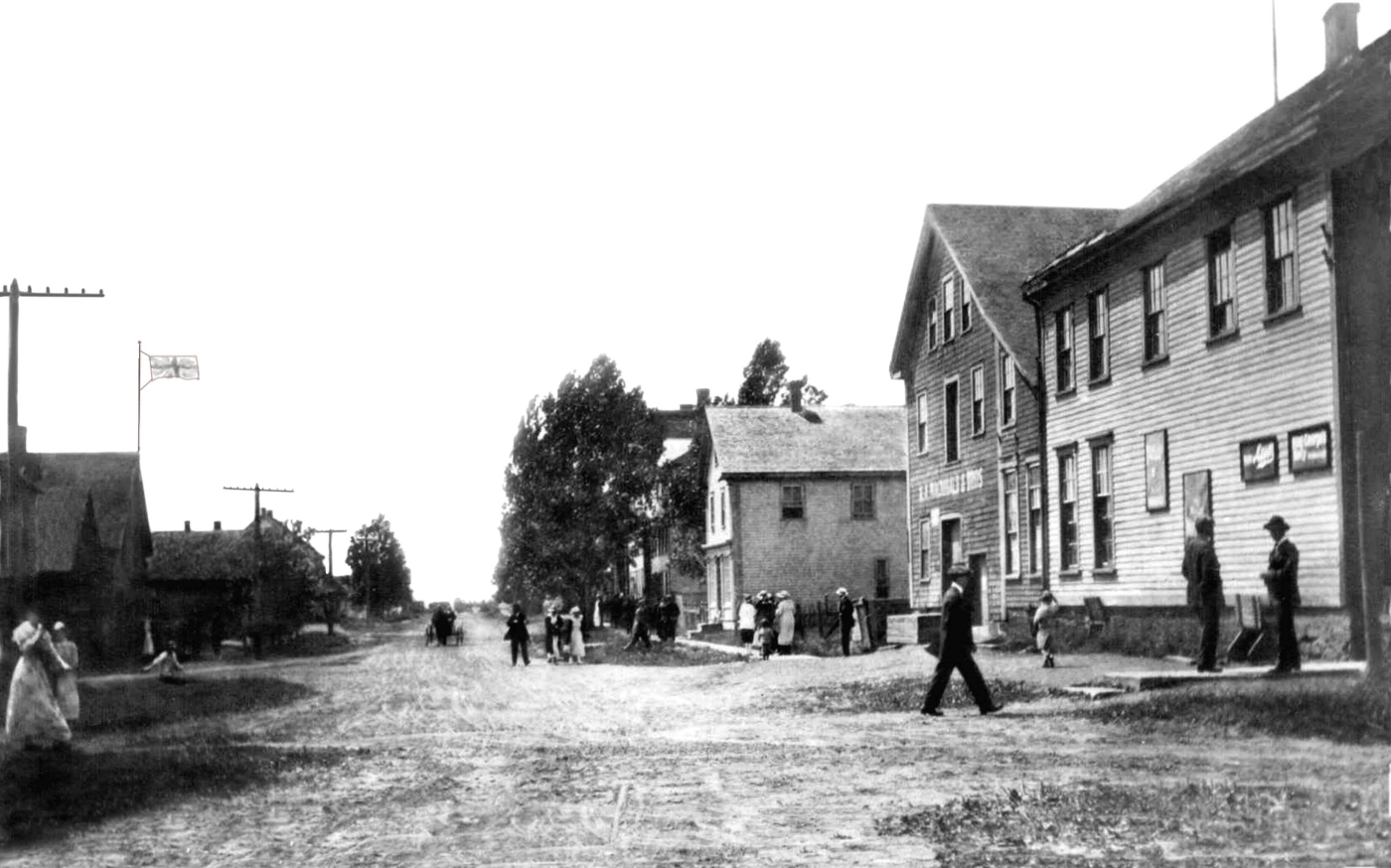 Water Street, Georgetown Historic image of Water Street, Georgetown