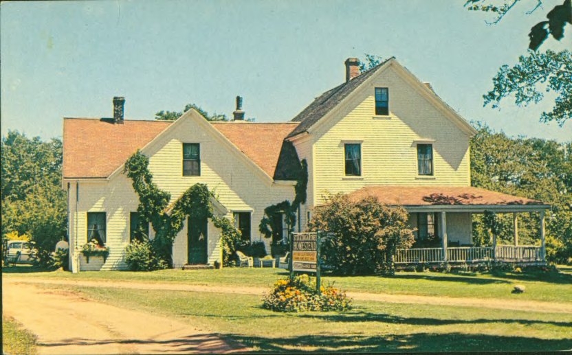Former Strathgartney Homestead, PEI Historic postcard picturing Strathgartney Homestead, PEI
