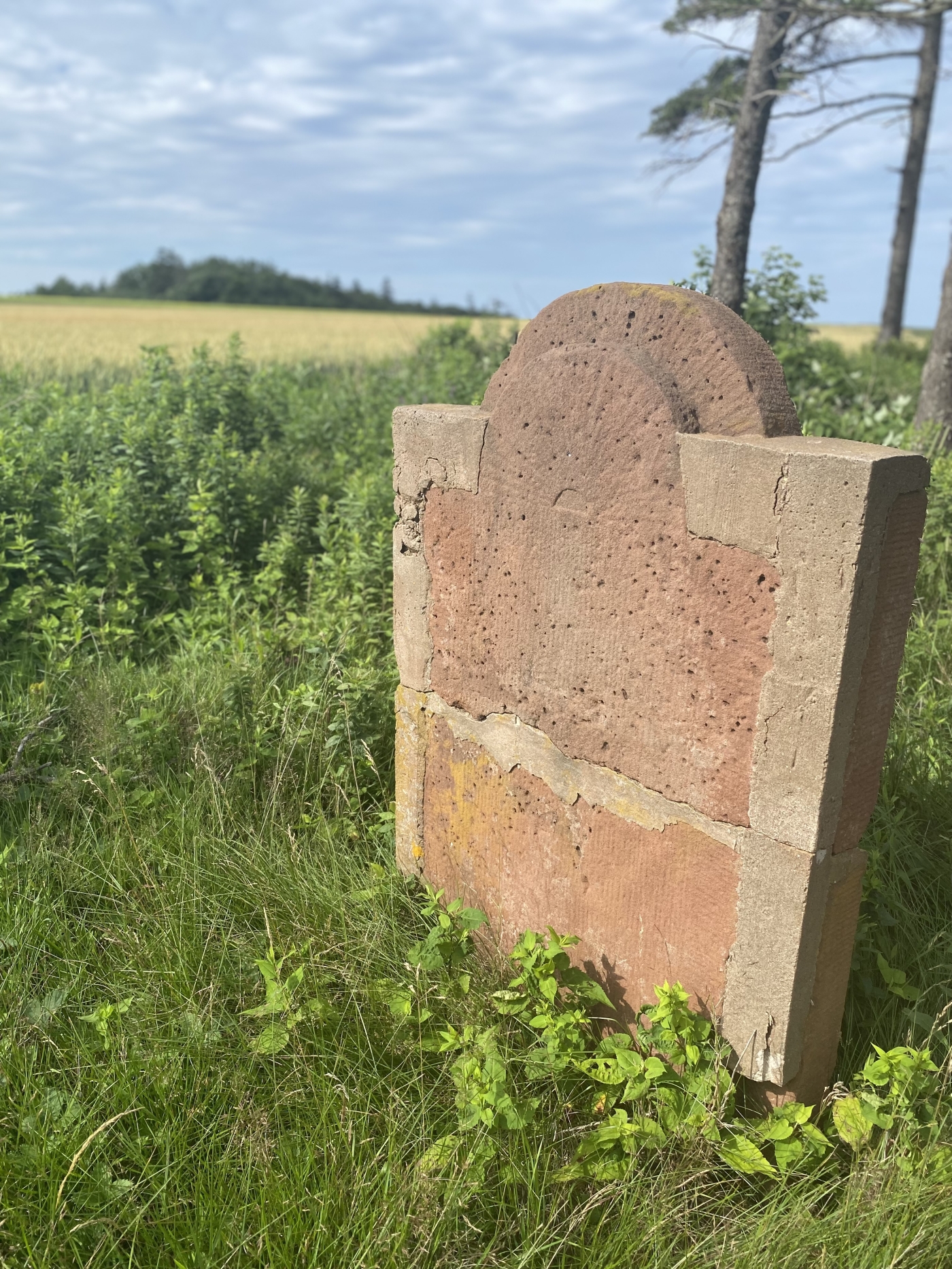 Yankee Hill Cemetary, French River Tombstone at Yankee Hill Cemetary